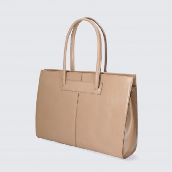 Italian Artisan Womens Luxury Tote Handbag In Genuine Cowhide Leather Made In It - Picture 15 of 16